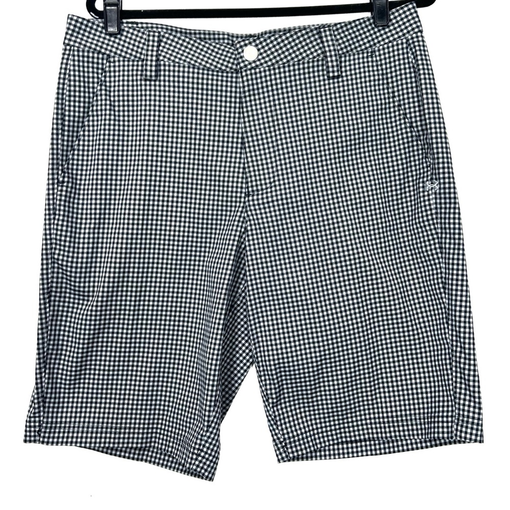 Under Armour Gray Checkered Shorts F25